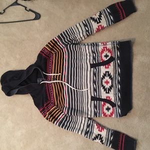 American Eagle Hooded Sweater